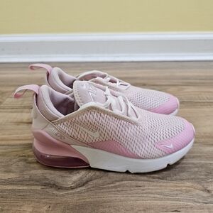 Nike Air Max 270 and Nike Revolution Kids' Violet Athletic Bundle